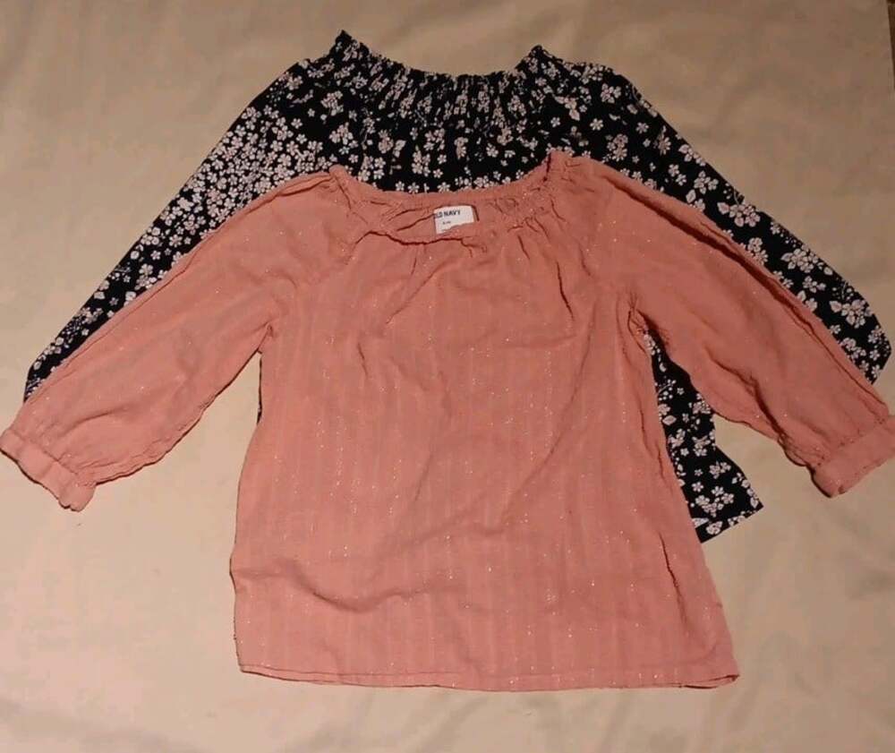 Old Navy Size XL 14 Long Sleeve Shirts Back To School Lot Of 2 Girl’s